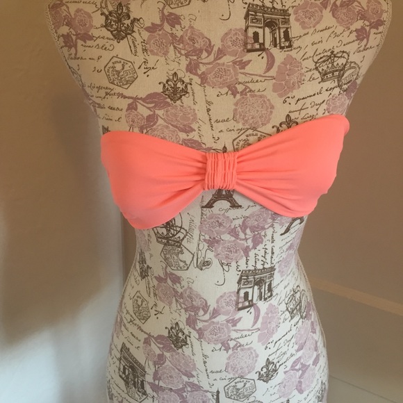 Victoria's Secret Other - Victoria Secret peach bandeau bikini top